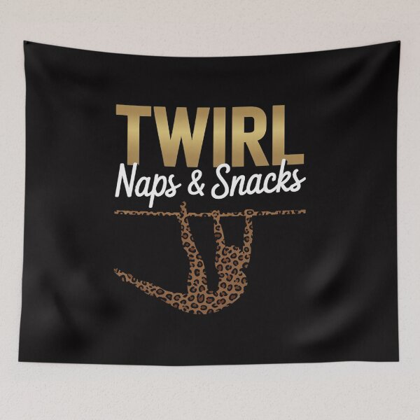 Item preview, Baton Twirling Twirl Naps Snacks Leopard Baton Twirler designed and sold by teltvitossuilea.