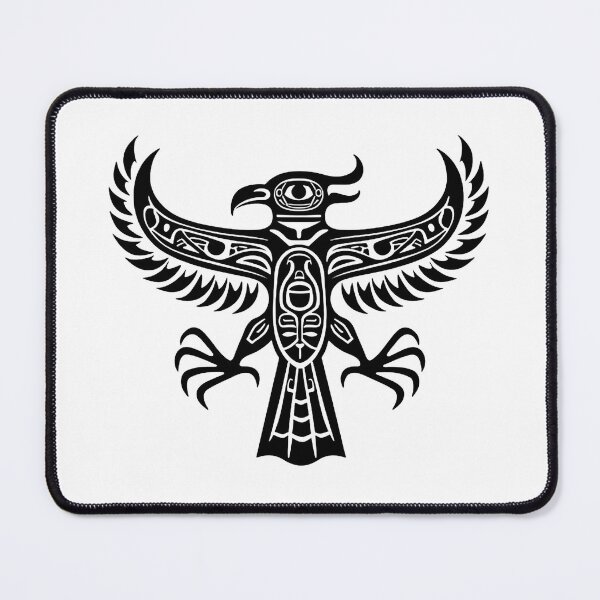 Item preview, Sparrowhawk Pacific Northwest Totem Animal designed and sold by YuckyCat.