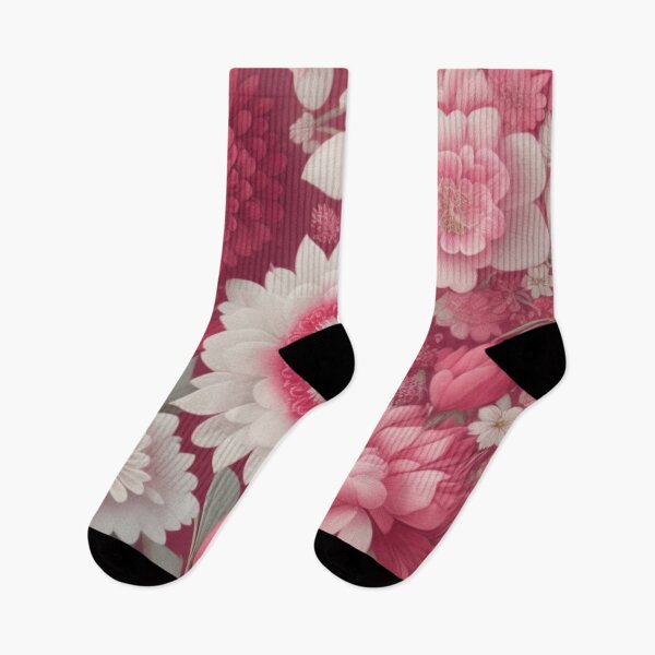 Item preview, Pink and White Dahlia Floral Illustration designed and sold by FANTASTIC-N.