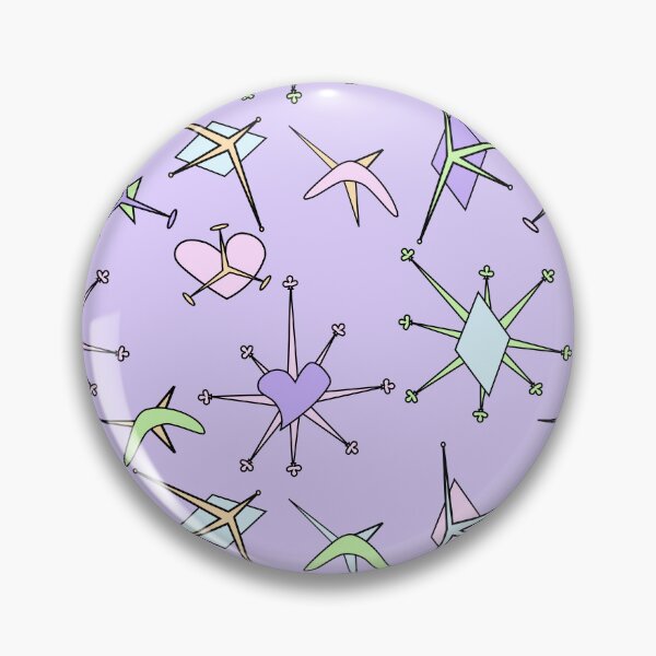 Item preview, hearts, diamonds, and stars, lilac background designed and sold by mntimg.