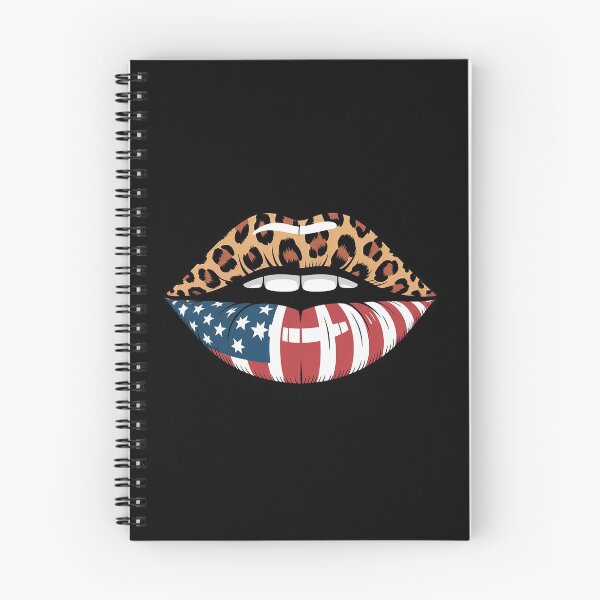 Item preview, American Flag Sexy Lips Leopard Patriotic USA 4th Of July designed and sold by Moxizz.