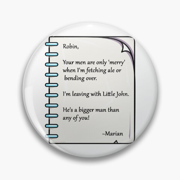 Item preview, Robin Hood and Maid Marian Break Up designed and sold by TeeZenDesigns.