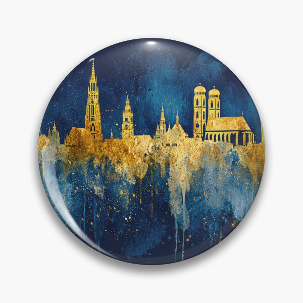 Item preview, Munich Germany Skyline designed and sold by Elisabeth Lucas.