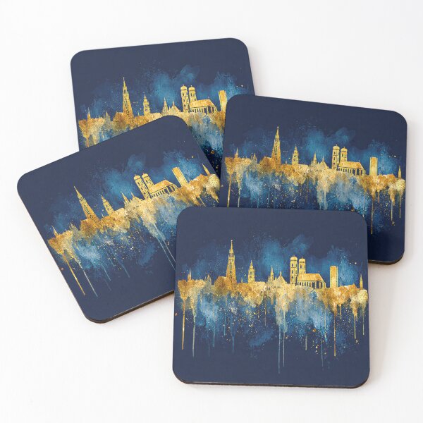 Item preview, Munich Germany Skyline designed and sold by Elisabeth Lucas.