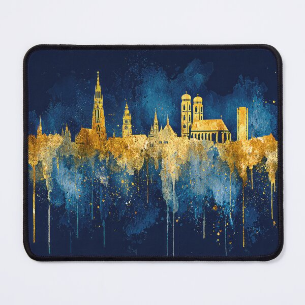 Item preview, Munich Germany Skyline designed and sold by Elisabeth Lucas.