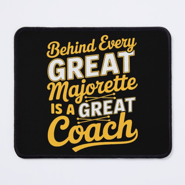 Item preview, Baton Twirling Behind Every Great Majorette Coach designed and sold by duolastgend.