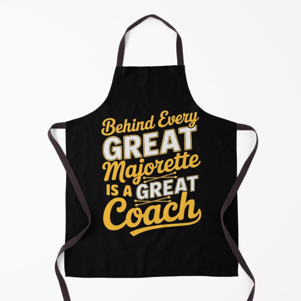 Item preview, Baton Twirling Behind Every Great Majorette Coach designed and sold by duolastgend.