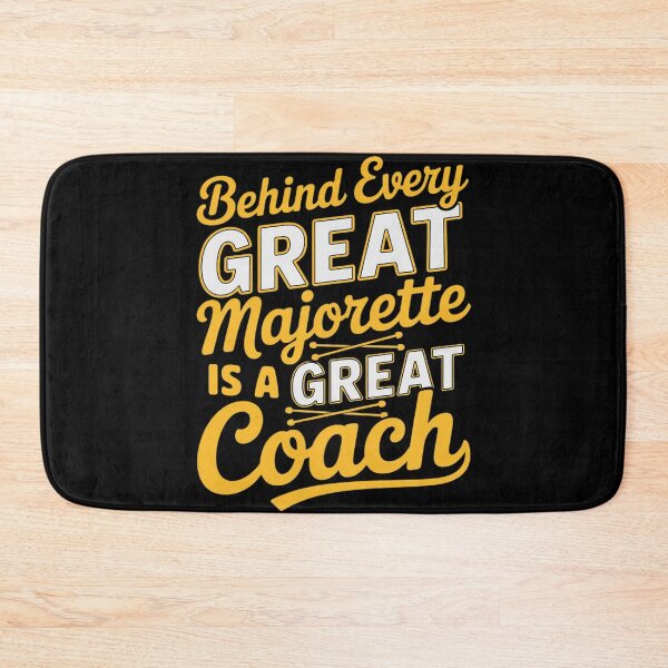 Item preview, Baton Twirling Behind Every Great Majorette Coach designed and sold by duolastgend.