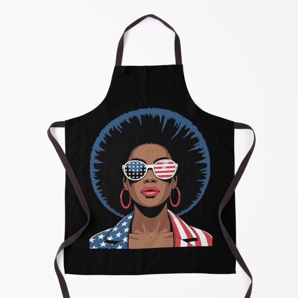 Item preview, Black African American Women US Flag Patriotic 4th Of July designed and sold by Moxizz.