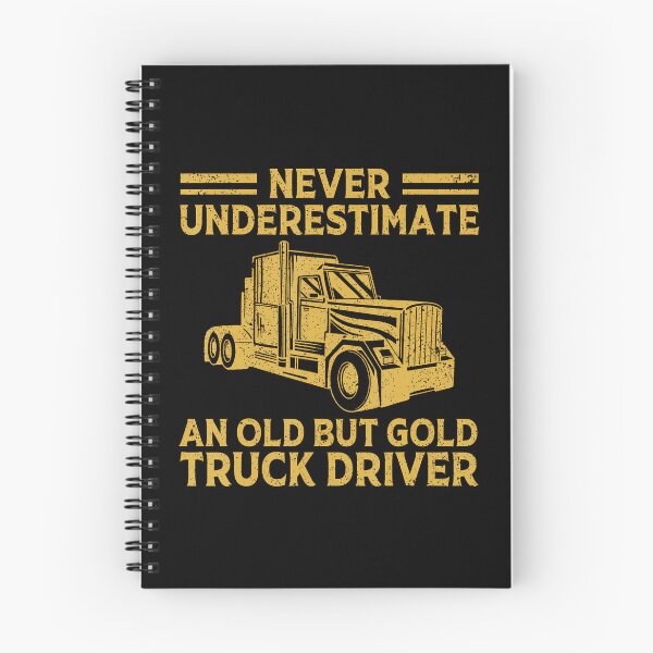 Item preview, Never Underestimate An Old Truck Driver Semi Truck Trucker designed and sold by cordfried3h.