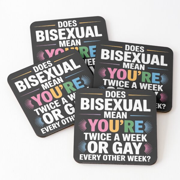 Item preview, Does Bisexual Mean You're Gay Twice A Week designed and sold by LegendsArt75.