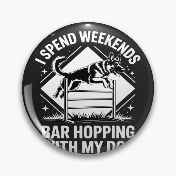 Item preview, Dog Agility Handler - Bar Hopping - Dog Agility designed and sold by LegendsArt75.