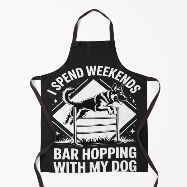 Item preview, Dog Agility Handler - Bar Hopping - Dog Agility designed and sold by LegendsArt75.