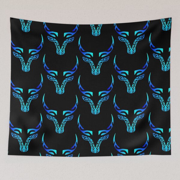 Item preview, TAURUS (blue) designed and sold by Nesian-Tahiti.