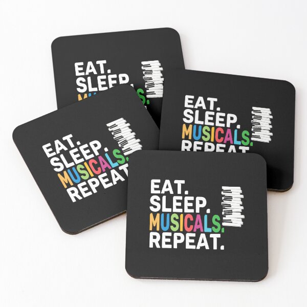 Item preview, Eat Sleep Musicals Repeat Broadway Theatre Actor designed and sold by godreyimmzzg.