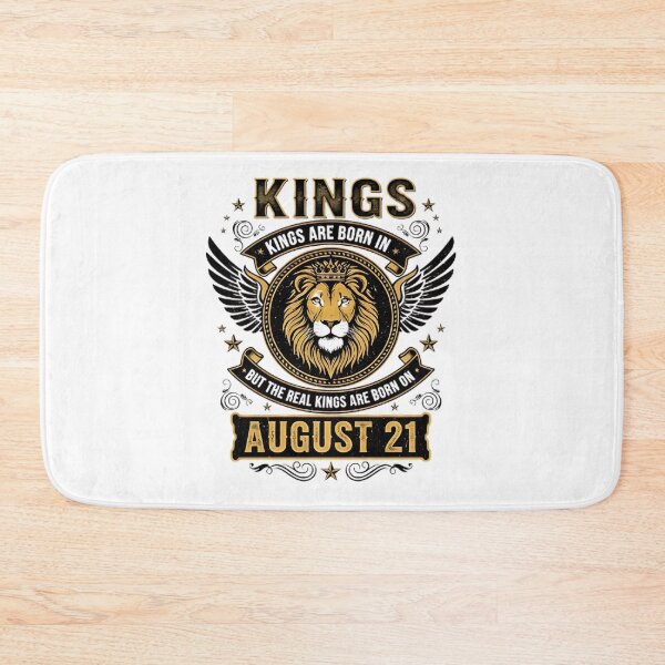 Item preview, Real Kings Born August 21st Birthday designed and sold by Thetund.
