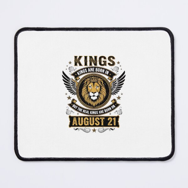 Item preview, Real Kings Born August 21st Birthday designed and sold by Thetund.
