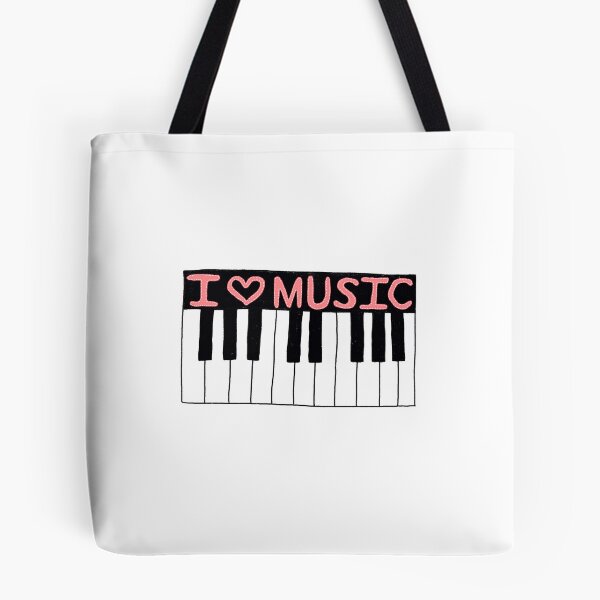 Item preview, Me encanta la música piano designed and sold by doodlemold.