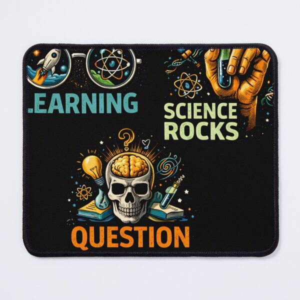 Item preview, Science Rocks T-Shirt – Never Stop Learning & Question Everything | STEM Inspiration Design designed and sold by NomadUSArt.