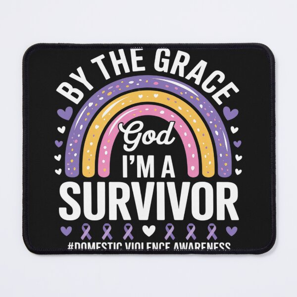 Item preview, Domestic Violence Awareness I'm A Survivor Ribbon designed and sold by LegendsArt75.