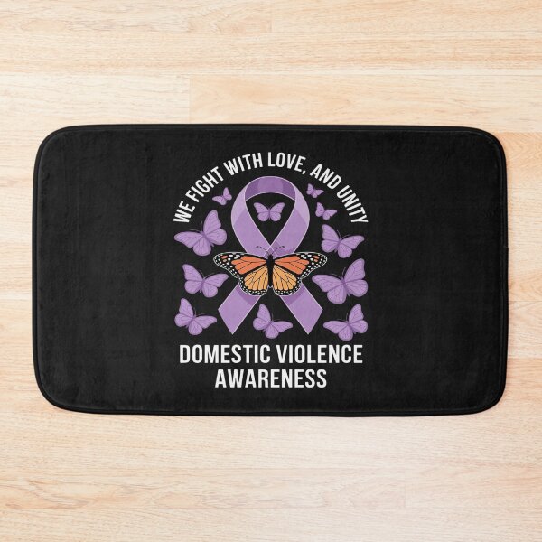 Item preview, Domestic Violence Awareness Purple Ribbon Love Hope Unity designed and sold by LegendsArt75.
