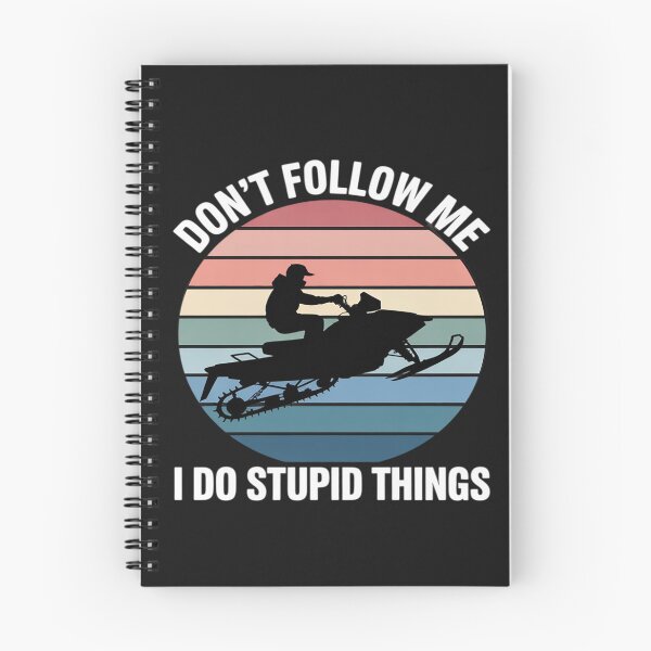 Item preview, Don’t Follow Me Vintage Snowmobile Lover Riders designed and sold by LegendsArt75.