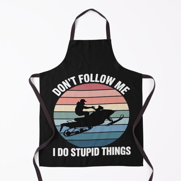 Item preview, Don’t Follow Me Vintage Snowmobile Lover Riders designed and sold by LegendsArt75.