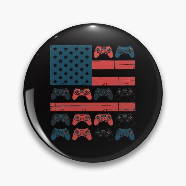 Item preview, American Flag Gamer July 4th Video Games USA Patriotic Pride designed and sold by tlallimicrichi.