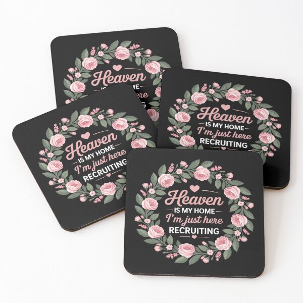 Item preview, Heaven Is My Home I'm Just Here Recruiting designed and sold by ProudForFunny.
