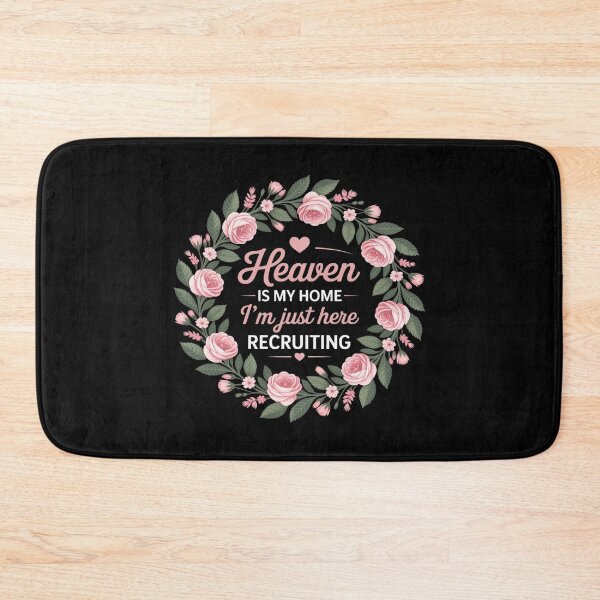 Item preview, Heaven Is My Home I'm Just Here Recruiting designed and sold by ProudForFunny.