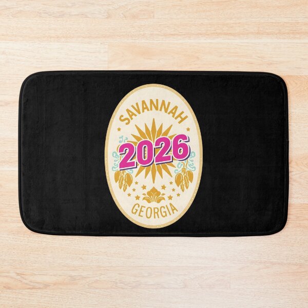 Item preview, Retro Savannah Georgia 2026 Travel Badge Design - Vintage Style Sticker designed and sold by FestivityFinds.