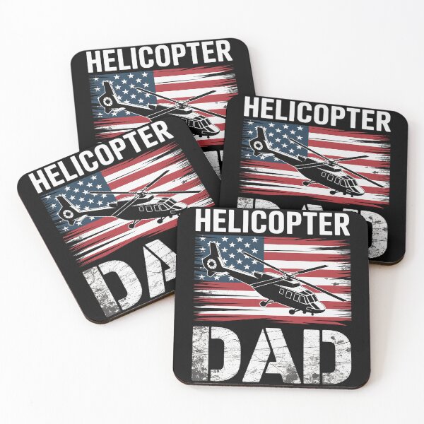 Item preview, Helicopter Dad Shirt USA Flag Helicopter Pilot Father's Day designed and sold by ProudForFunny.