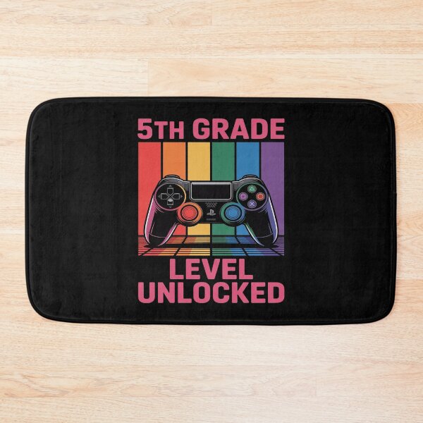 Item preview, Hello Fifth Grade Video Gamer Boys 5th Grade Level Unlocked designed and sold by ProudForFunny.