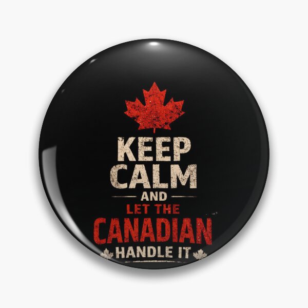 Item preview, Funny Canadian Maple Leaf "Keep Calm" Parody designed and sold by 519xdesign.