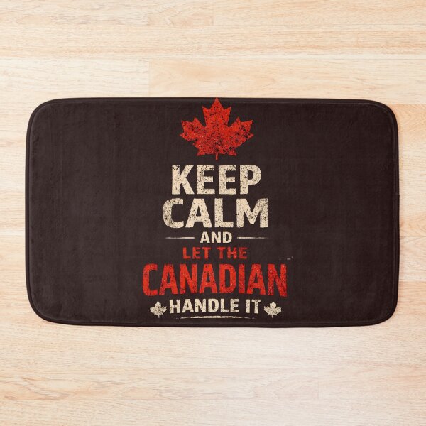 Item preview, Funny Canadian Maple Leaf "Keep Calm" Parody designed and sold by 519xdesign.