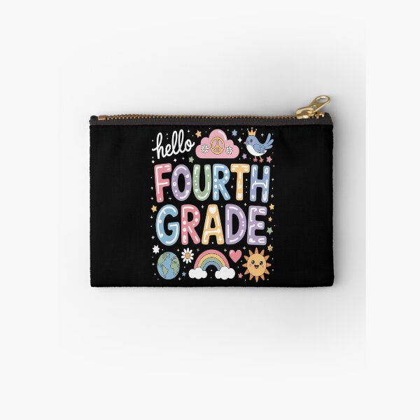 Item preview, Hello Fourth 4th Grade Back To School Teacher designed and sold by ProudForFunny.