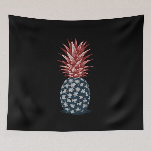 Item preview, Hawaiian Pineapple American USA Flag 4th of July designed and sold by Moxizz.