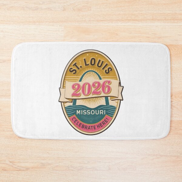 Item preview, Retro St. Louis Missouri 2026 Travel Badge - Vintage Style Sticker designed and sold by FestivityFinds.
