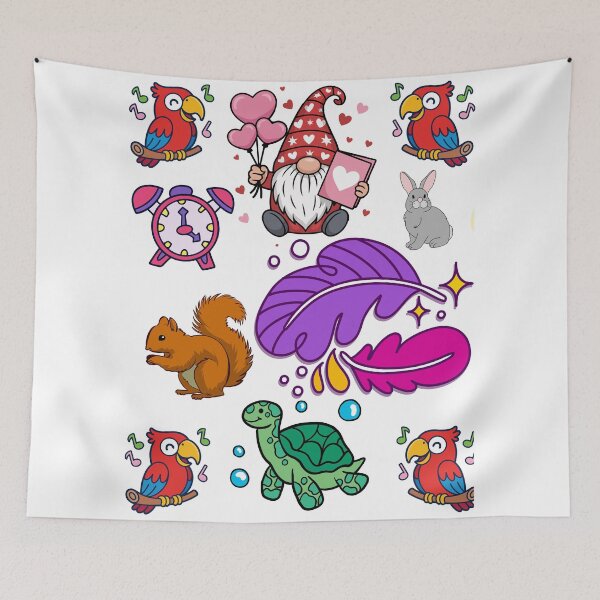 Item preview, animals graphic kids designed and sold by RHINOHANDICRAFT.