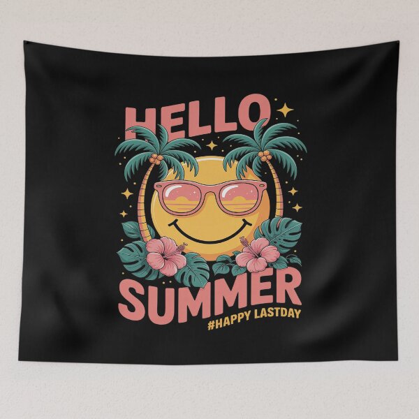 Item preview, Hello Summer End School Year Boys Girls Fun Beach Vacation designed and sold by ProudForFunny.