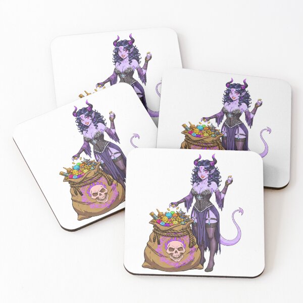 Item preview, Tiefling Warlock: Eldritch Stash designed and sold by SkinnyFlatWhite.