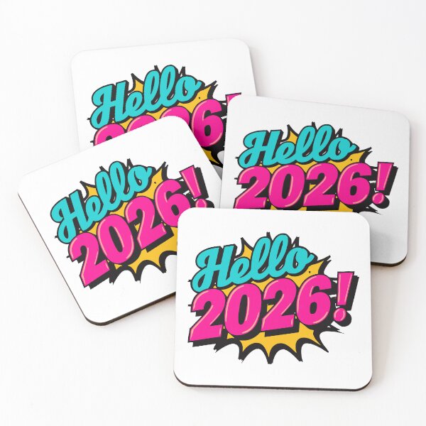 Item preview, Hello 2026 Pop Art Comic Style designed and sold by DavidTeeStudio.