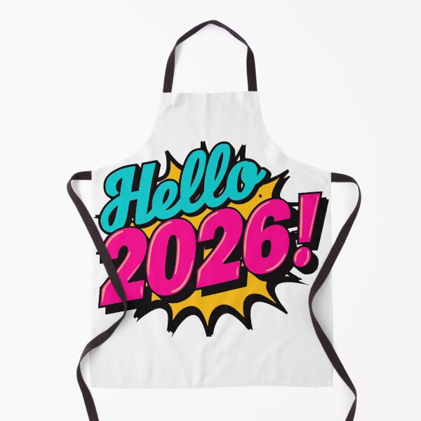 Item preview, Hello 2026 Pop Art Comic Style designed and sold by DavidTeeStudio.