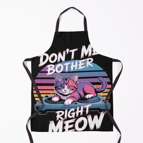 Item preview, Don't Bother Me Right Meow Cat Gamer Video Games Lover designed and sold by LegendsArt75.