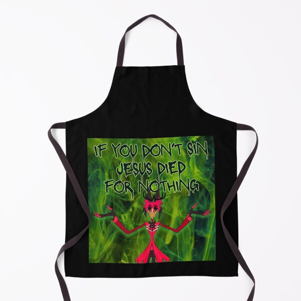 Item preview, Evil Demon Alastor - If you don't sin Jesus died for nothing - Hotel designed and sold by EvergreenRevolt.