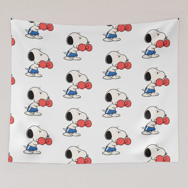 Item preview, Snoopy Boxing – Cartoon Dog Boxer Fight Club designed and sold by Tidal Arts.