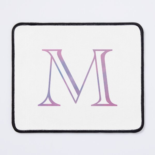 Item preview, Pastel burst letter M designed and sold by benvenuto a casa.