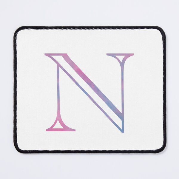 Item preview, Pastel Burst letter N designed and sold by benvenuto a casa.