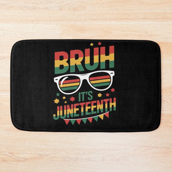 Aperçu de l'œuvre Juneteenth Garçons Filles Enfants Bruh C'est Juneteenth 1865 créée et vendue par Moxizz.