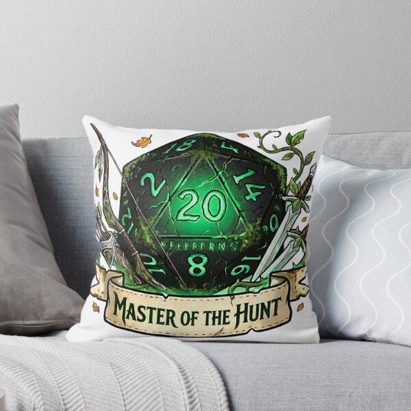 Item preview, Ranger "Master of the Hunt" Nature D20: D&D Class Emblem designed and sold by SkinnyFlatWhite.